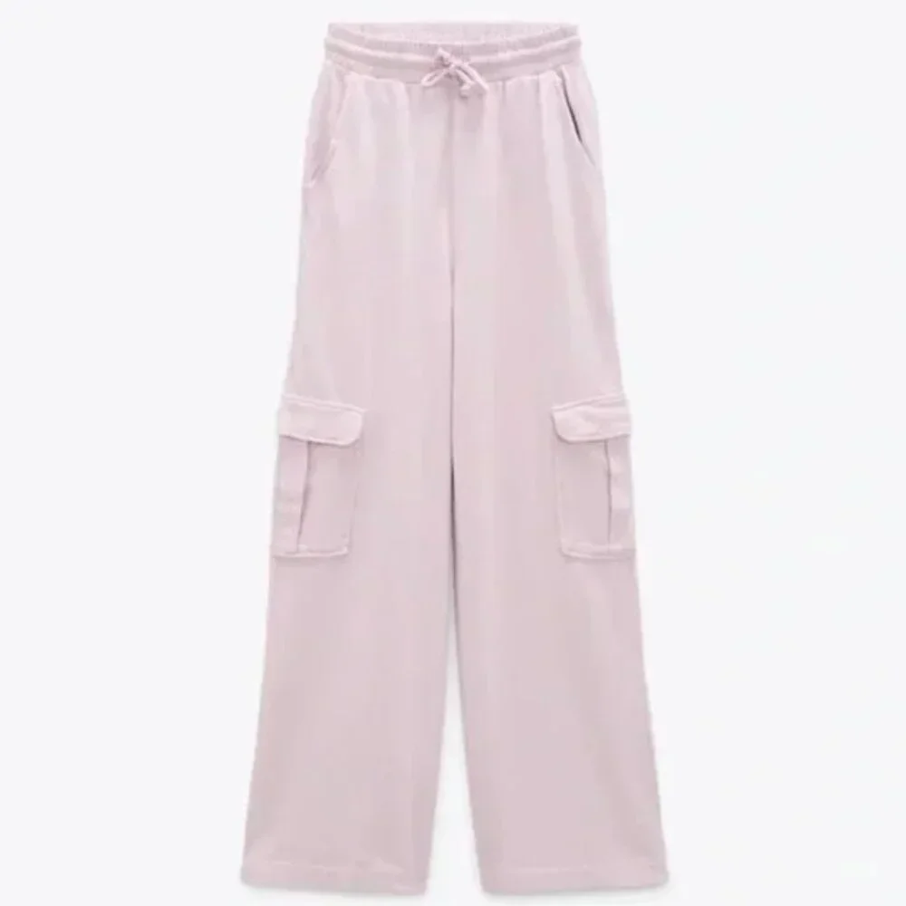 Zara Washed Cargo Jogging Pants S - Picture 3 of 5